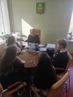 Елена Рогова встретилась с волонтерами  проекта "Школа правозащитников"