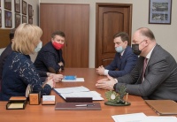 Рабочая встреча Уполномоченного с руководителями и членами фракций в Законодательном Собрании Пензенской области