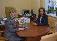Елена Рогова провела рабочую встречу с председателем ОНК