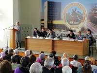 Елена Рогова в рамках «Правового марафона для пенсионеров»  организовала семинар для пожилых людей