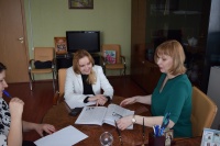 Уполномоченный провела рабочую встречу с председателем общественной организации «Благовест»