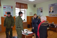 Елена Рогова  посетила  войсковую  часть, расположенную в Пензенской области
