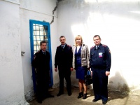  Уполномоченный по правам человека в Пензенской области  в рамках мониторинга   посетила  изолятор временного содержания  в селе Русский Камешкир