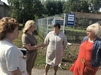 Елена Рогова выехала на травмоопасный участок железной дороги (станцию «Арбеково»)